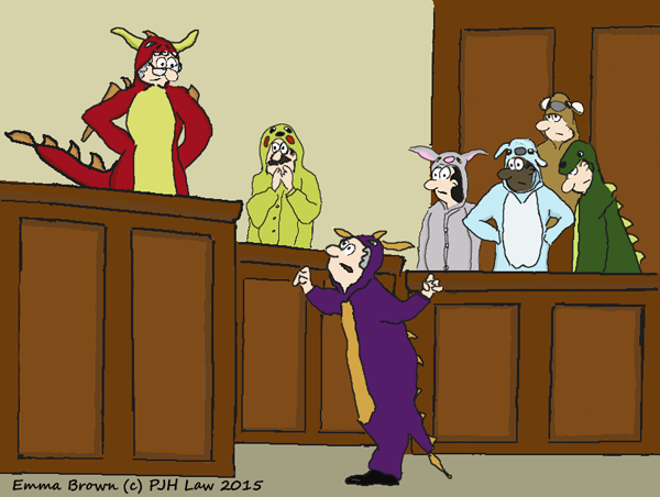 Lighter side of the news – Onesies banned from court!!
