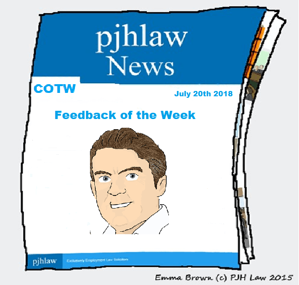 Feedback of the Week