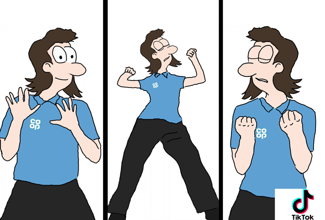 Lighter Side of the News – Co-Op Worker Fired for Shooting TikTok Videos in Work Uniform