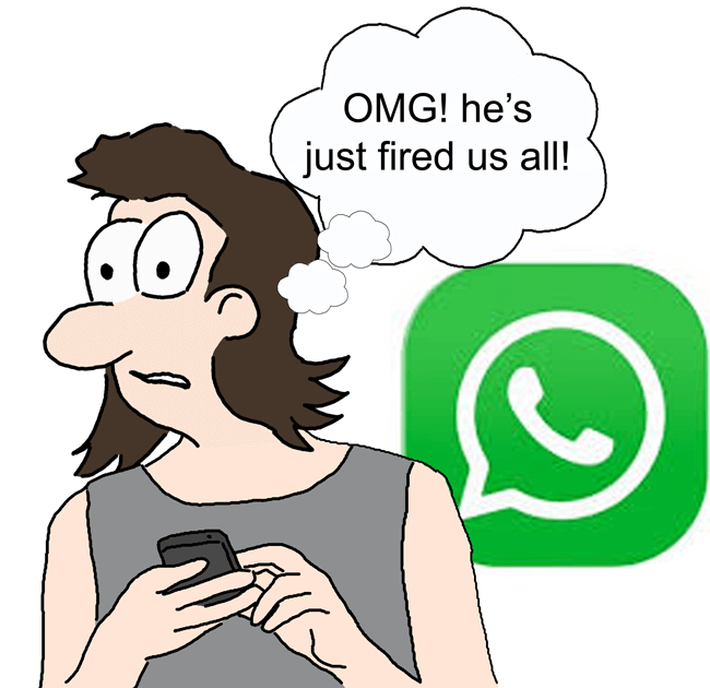 Lighter Side of the News – Man Mistaken for Manager in Work Group Chat Fires All Employees