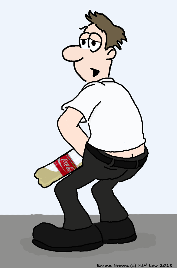 Sacked For Urinating In Bottle