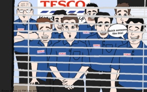Tesco Office Romp