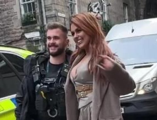 One very expensive Selfie for the Police service of Scotland!